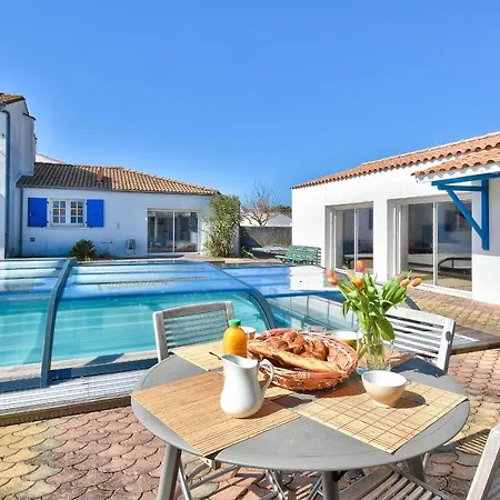 Feriehus Maison 11 Pers Avec Piscine & Bbq, Centre A 650 M Noirmoutier-en-l'Ile