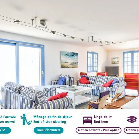 Maison 11 Pers Avec Piscine & Bbq, Centre A 650 M Feriehus